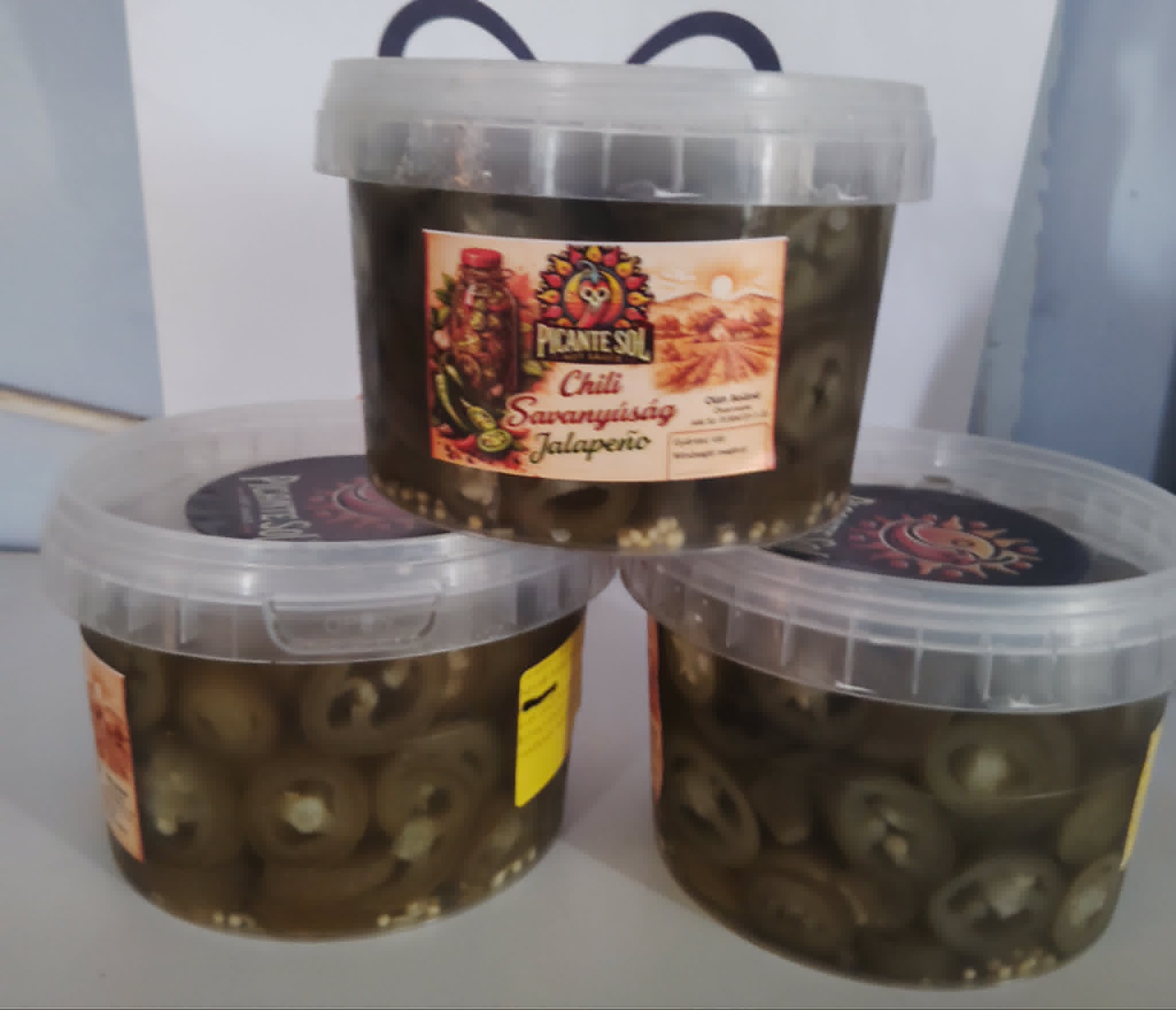 Jalapenho chiliből készült savanyúság. - Picante Sol - Savanyúság