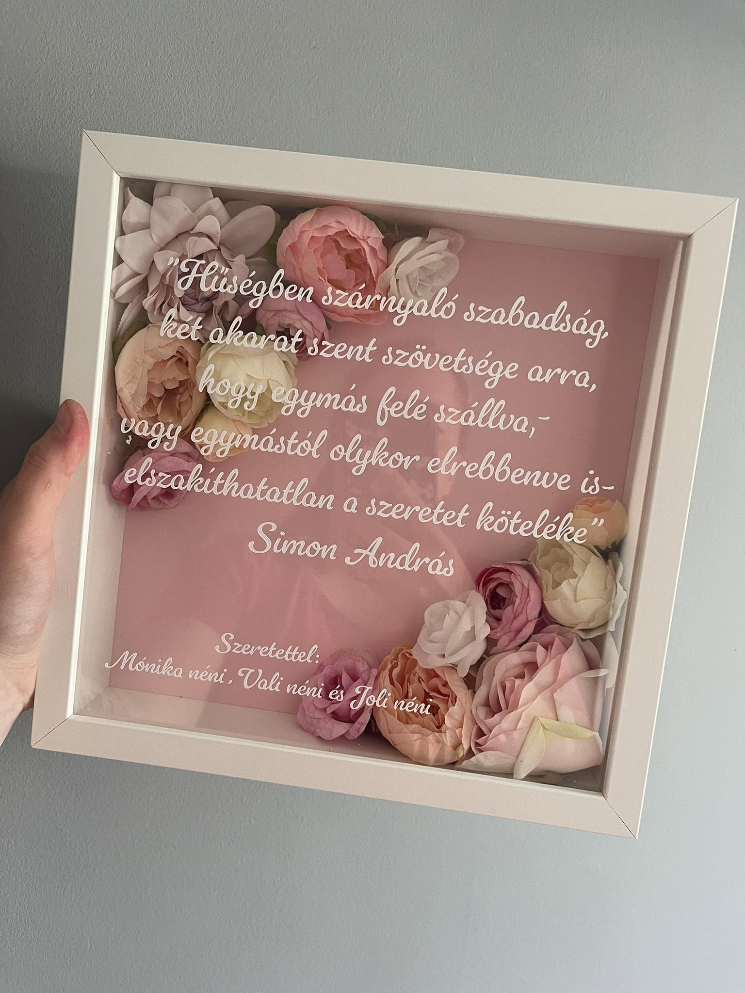 Virágbox - SissiBet Art & Design - Ünnepi