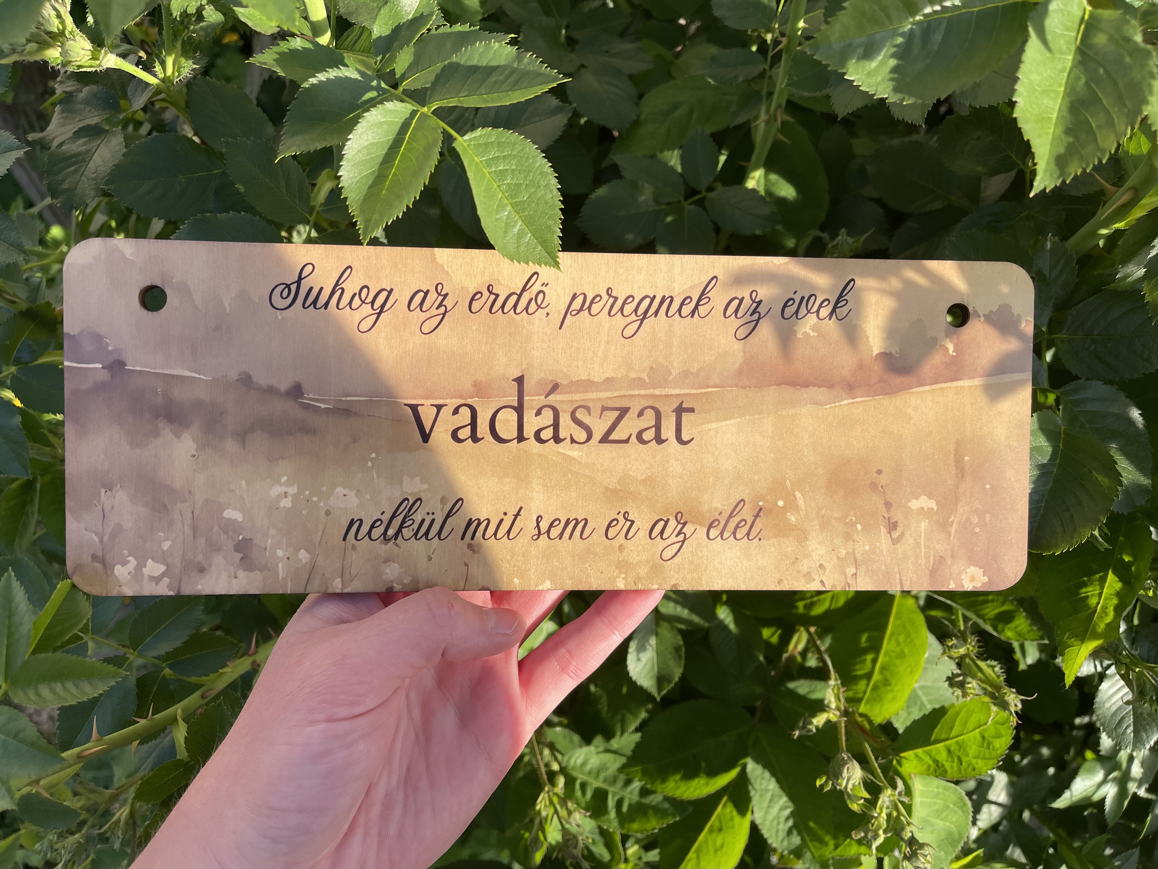 Egyedi fatábla - SissiBet Art & Design - Hasznos eszközök - MDF fa