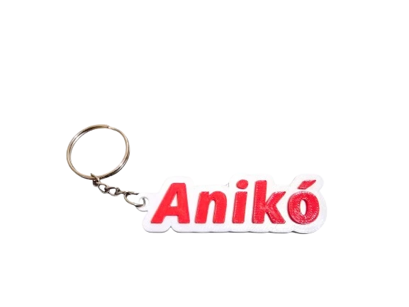 Névre szóló kulcstartó