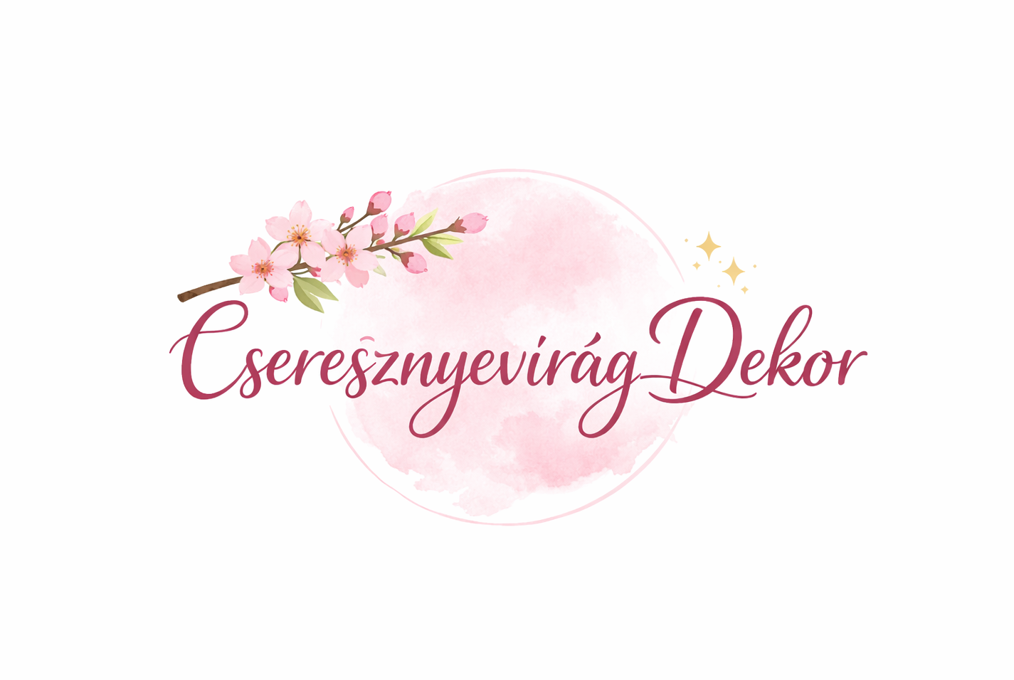 Cseresznyevirágdekor