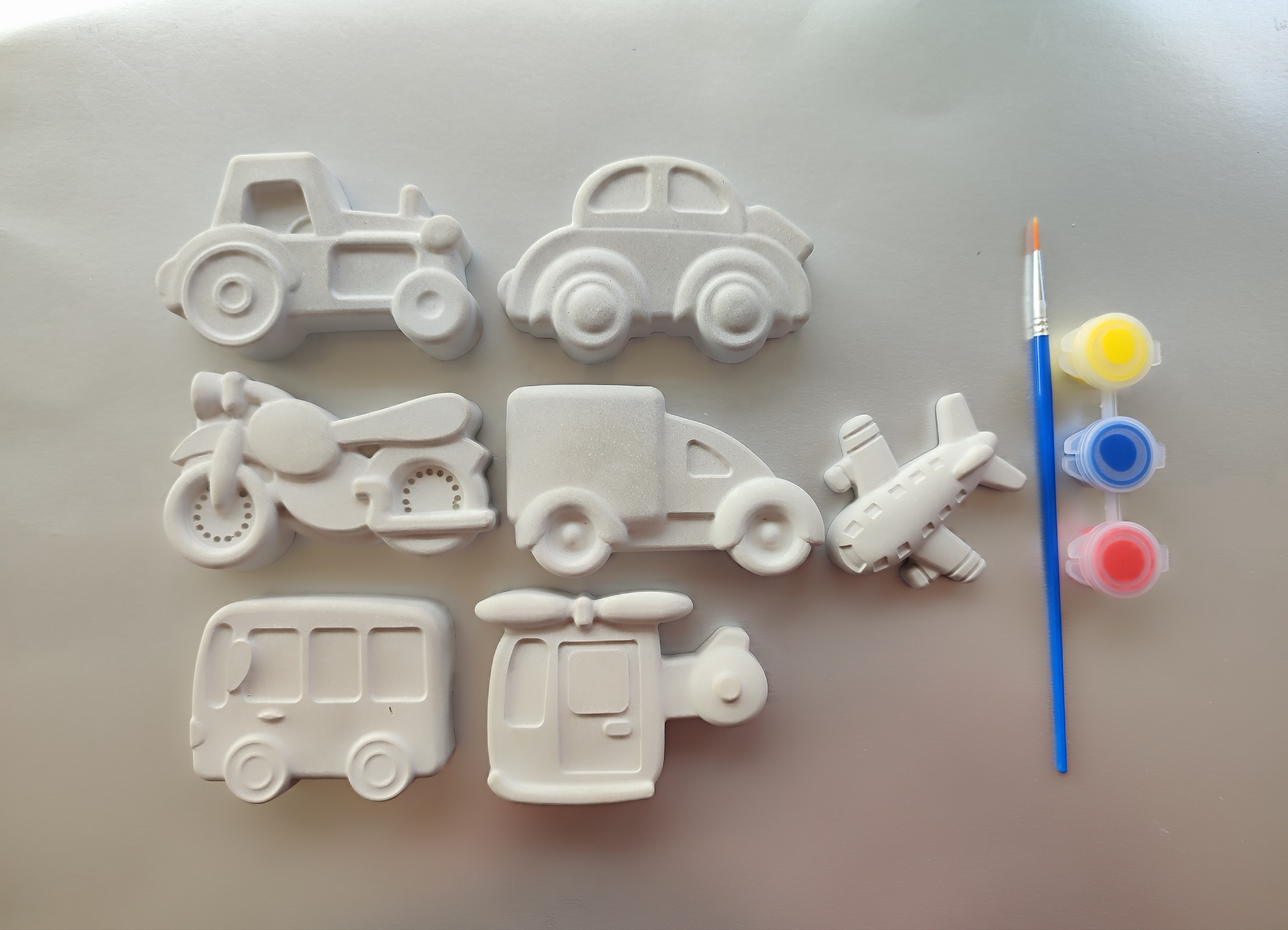 Diy kreatív hobbi festhető készlet - Cseresznyevirágdekor - Ajándékok - Cementkötésű anyag 