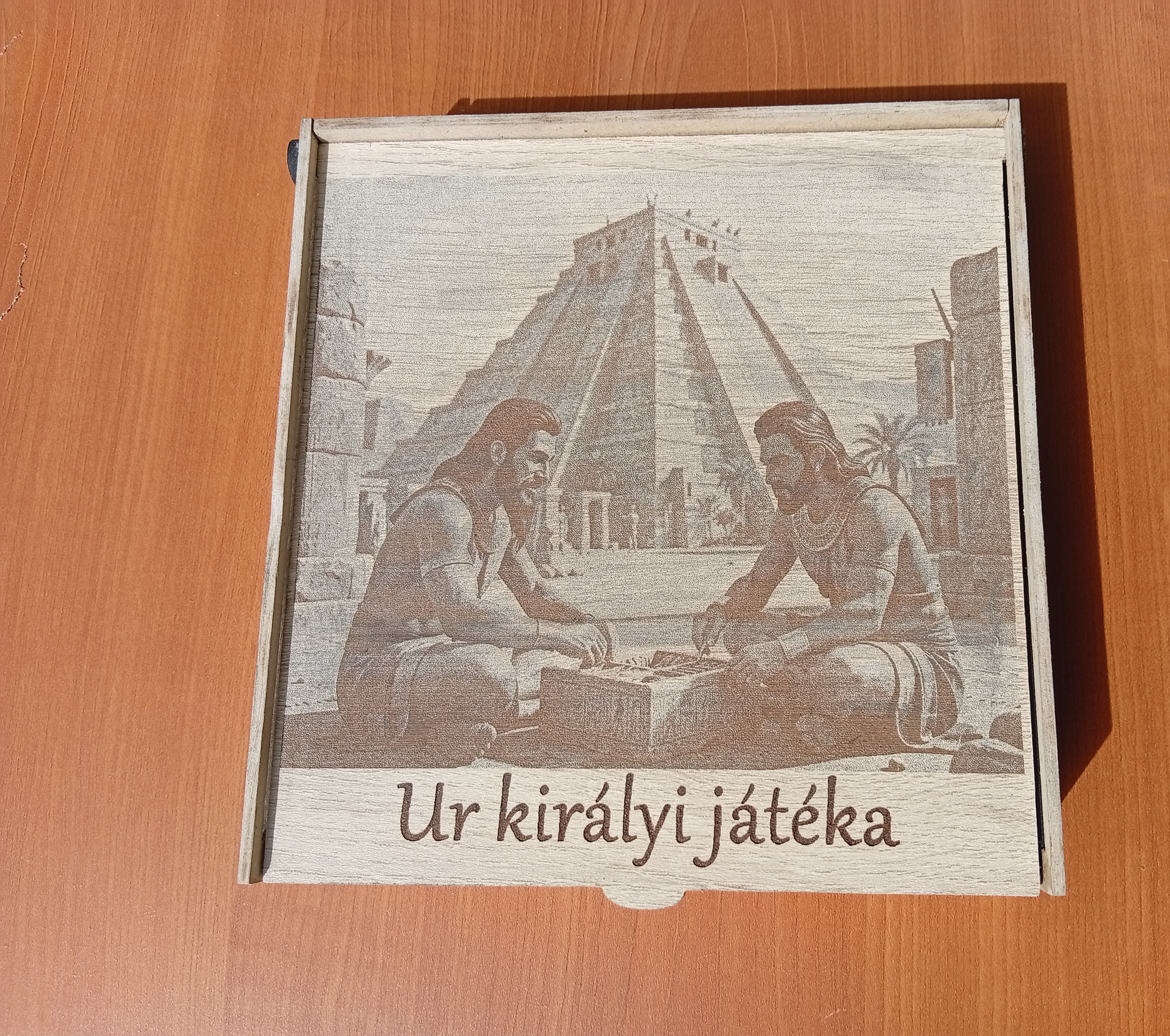 Ur királyi város játéka - WoodMagic Design - Játékok - nyír rétegelt lemez, sonoma MDF, PLA