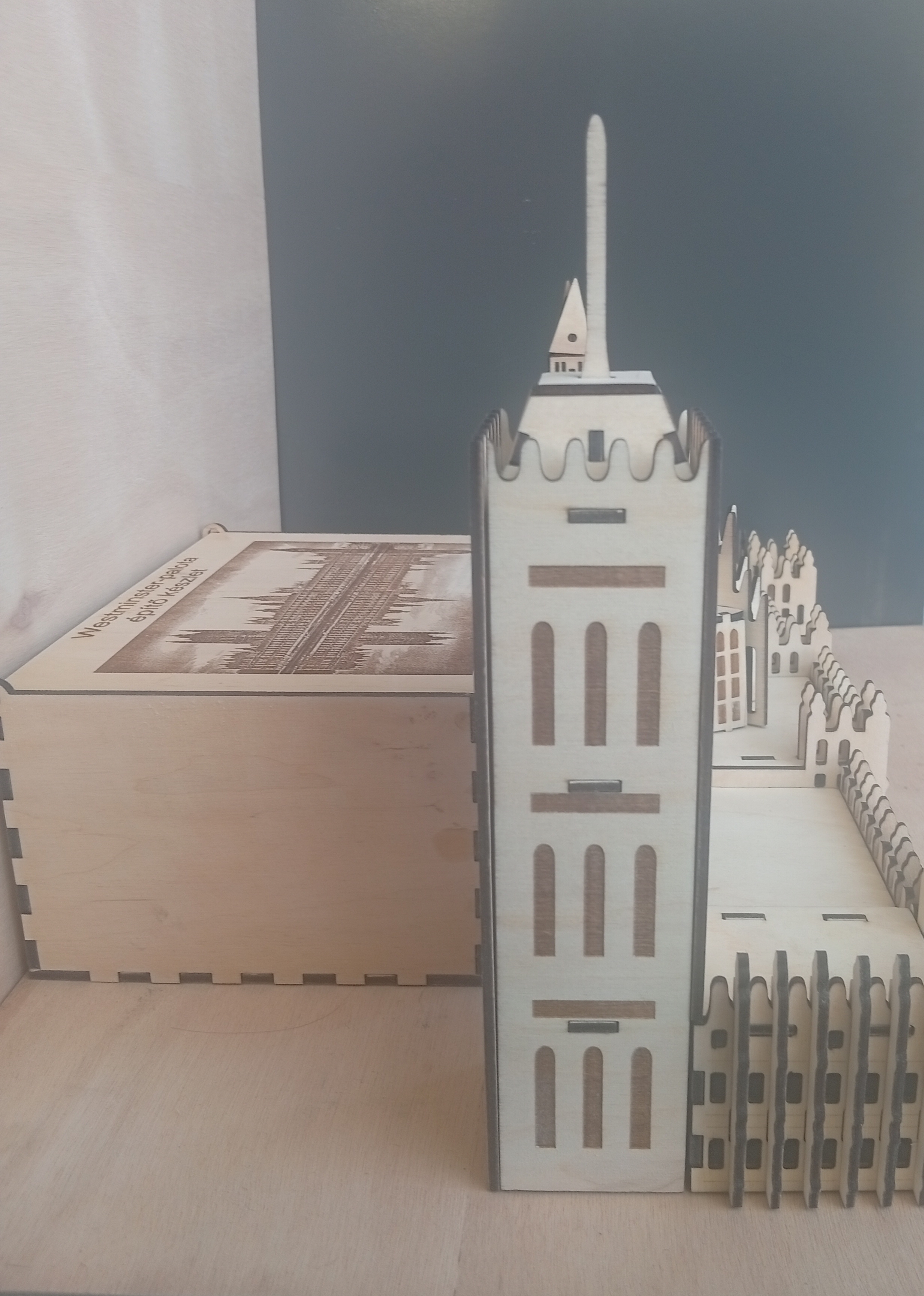 Westminster-palota építő készlet - WoodMagic Design - Játékok - nyír rétegelt lemez