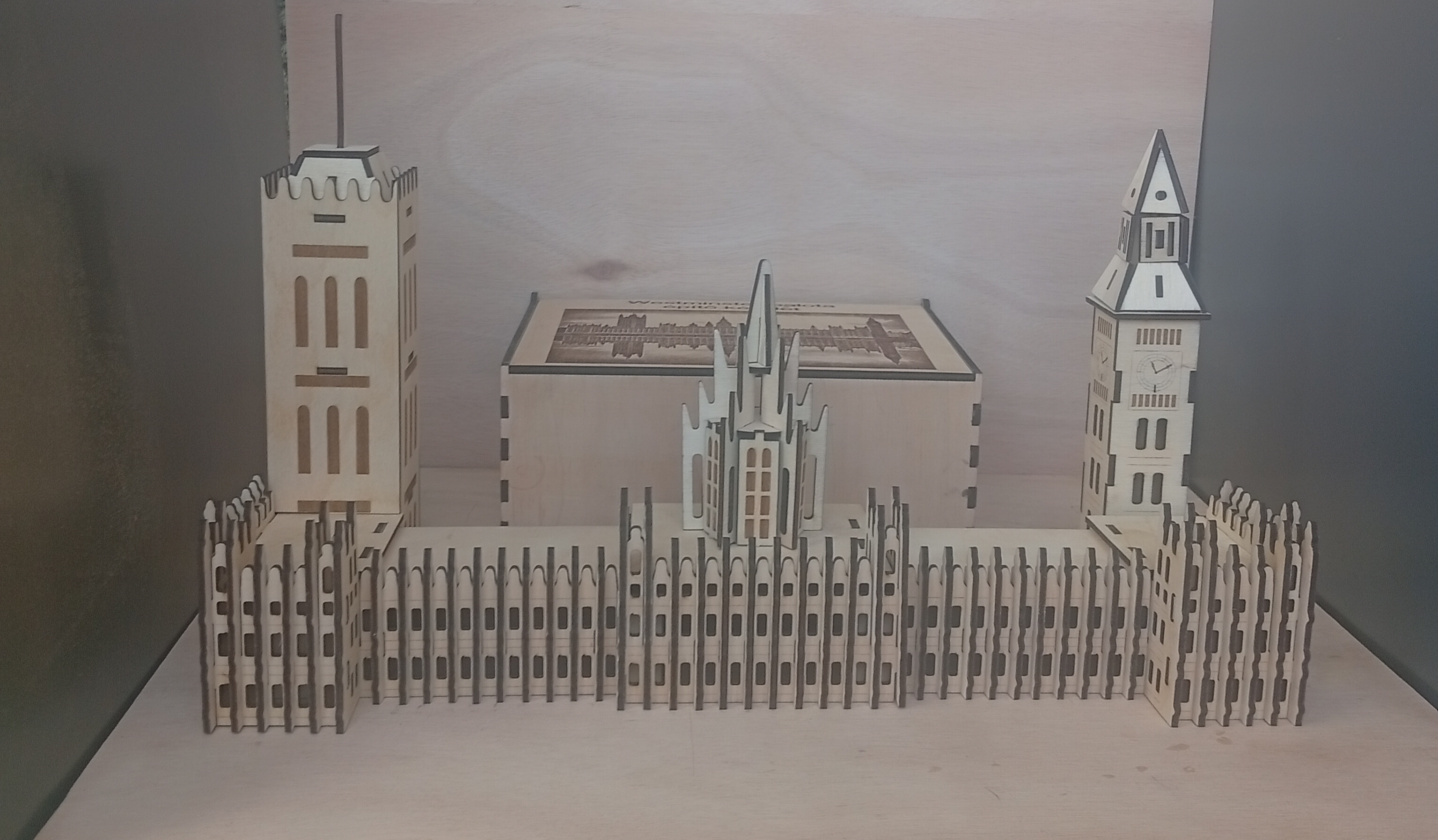 Westminster-palota építő készlet - WoodMagic Design - Játékok - nyír rétegelt lemez