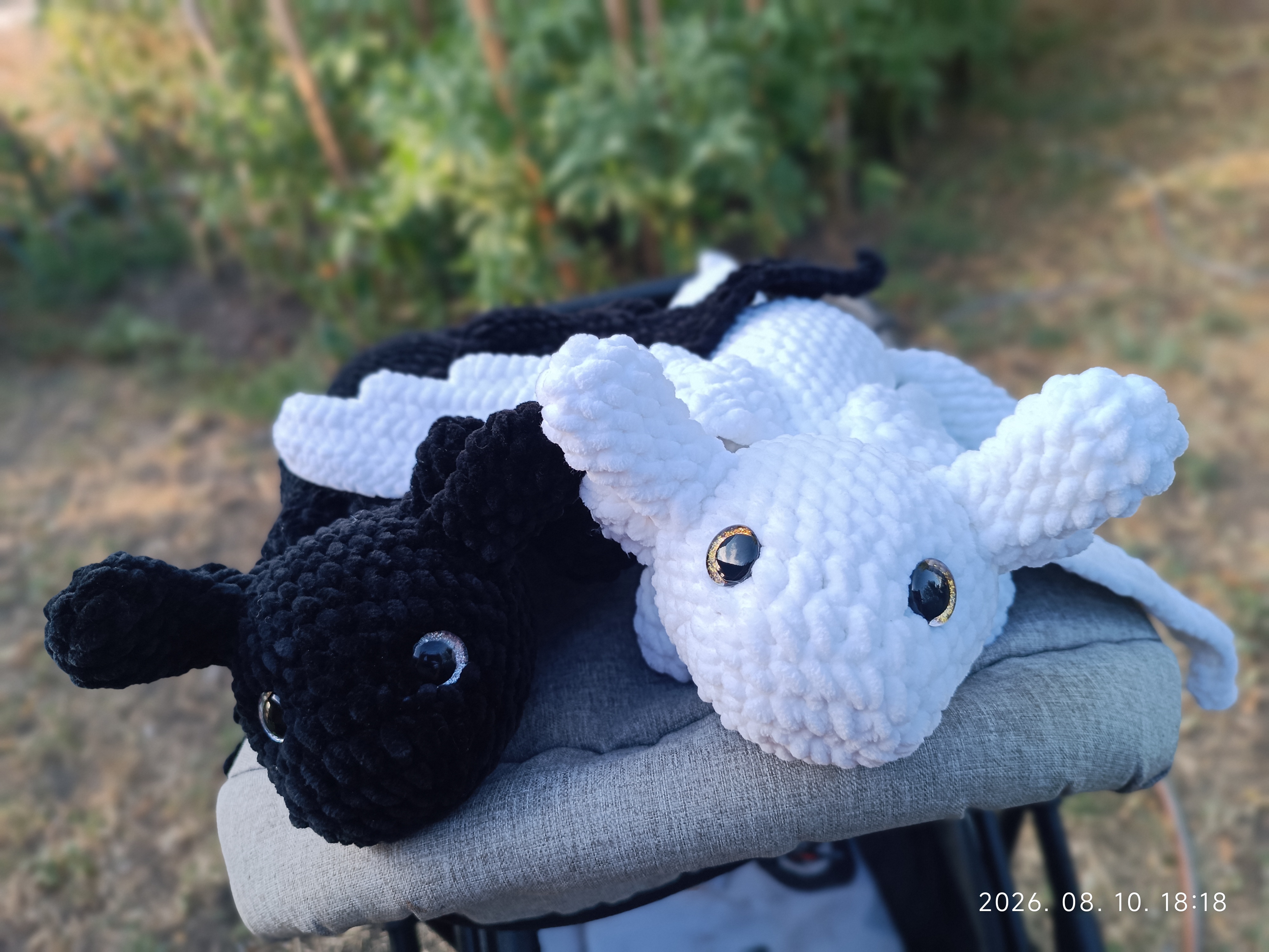 Hatalmas horgolt sárkány  - DoRe's Crochet - Figurák - Zsenília 